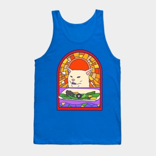 Vegan cat Tank Top